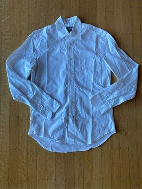 Gitman Bros, Men's White Vintage Oxford, Small